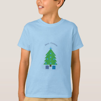 Cooler T - Shirt mit Weihnachtsbaum und Geschenken