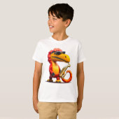 Cooler T - Shirt von Dinosaurier Unisex Kid (Vorne ganz)