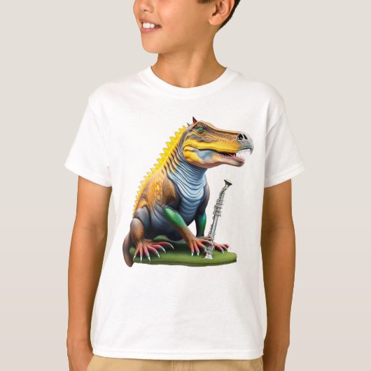 Cooler T - Shirt von Dinosaurier Unisex Kid (Vorderseite)