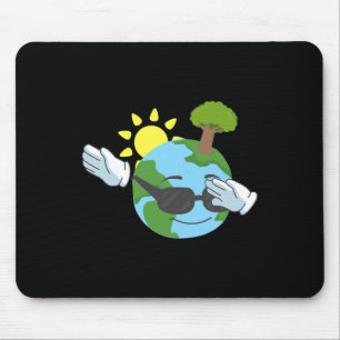 Cooler Tag der Erde für Kinder und Kleinkinder Mousepad