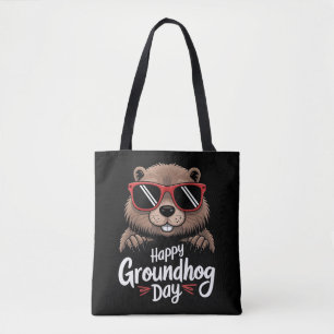 Cooler Tag des Murmeltieres Murmeltier Lustiger Tasche