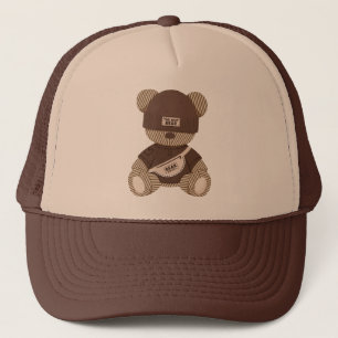 Cooler Teddybär: Bestes Bärdesign Truckerkappe