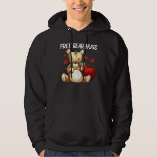 Cooler Teddybär für Männer Frauen gepolstertes Spi Hoodie