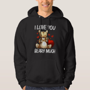 Cooler Teddybär für Männer Frauen gepolstertes Spi Hoodie