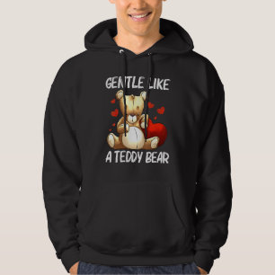 Cooler Teddybär für Männer Frauen gepolstertes Spi Hoodie