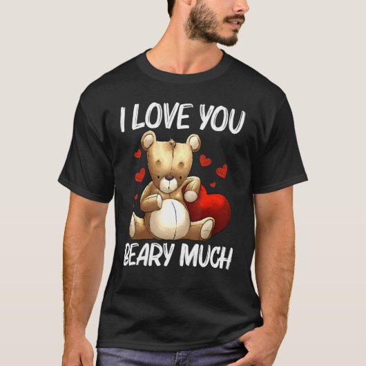 Cooler Teddybär für Männer Frauen gepolstertes Spi T-Shirt (Vorderseite)