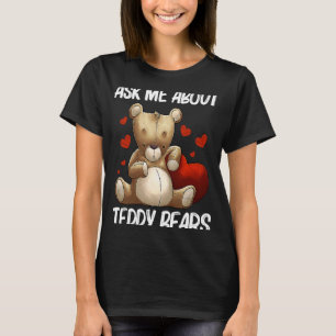 Cooler Teddybär für Männer Frauen gepolstertes Spi T-Shirt