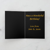 Cooler Teenager Level 13 Gamer Karte (Innenseite)