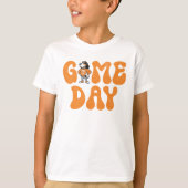 Cooler Tennessee Game Day Hund liebt Männer Frauen T-Shirt (Vorderseite)