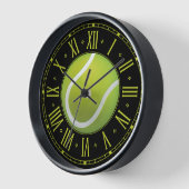 Cooler Tennisball | Zeit für Sport Uhr (Winkel)