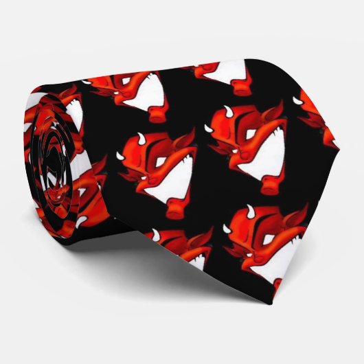 Cooler Teufel Krawatte (Gerollt)