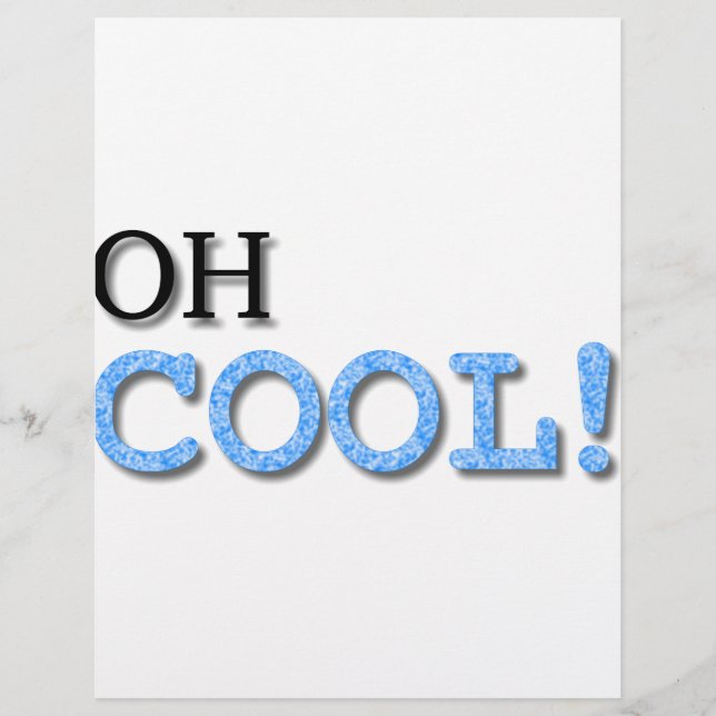 Cooler Text (Vorderseite)
