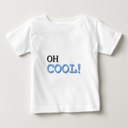 Cooler Text Baby T-shirt (Vorderseite)