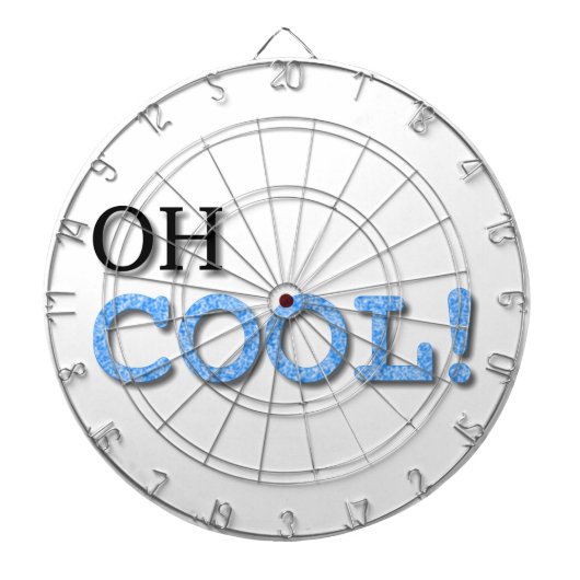 Cooler Text Dartscheibe (vorne)