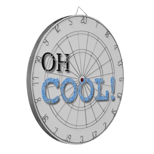 Cooler Text Dartscheibe (Vorderseite Links)