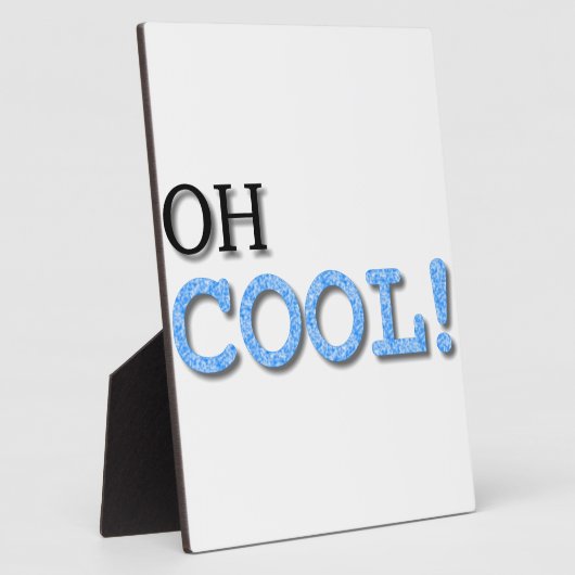 Cooler Text Fotoplatte (Seite)