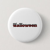 Cooler Text - Halloween Button (Vorderseite)
