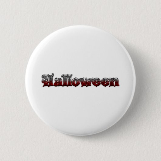 Cooler Text - Halloween Button (Vorderseite)