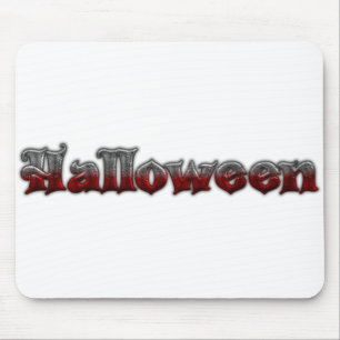 Cooler Text - Halloween Mousepad