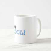 Cooler Text Kaffeetasse (VorderseiteRechts)