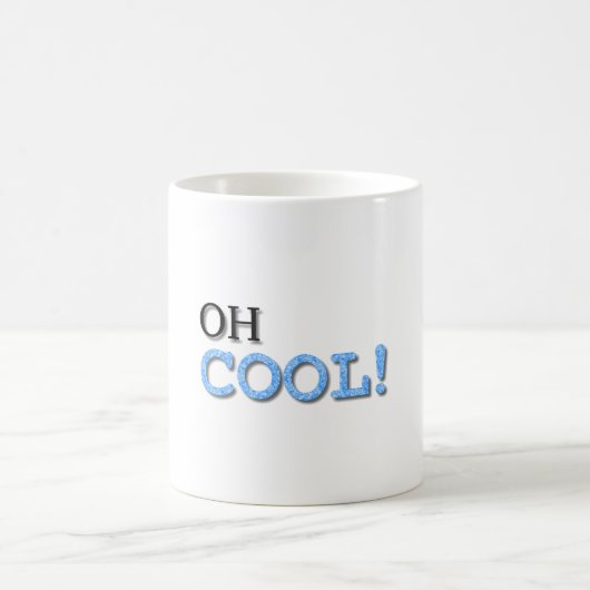 Cooler Text Kaffeetasse (Mittel)