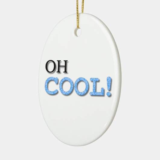 Cooler Text Keramikornament (Links)