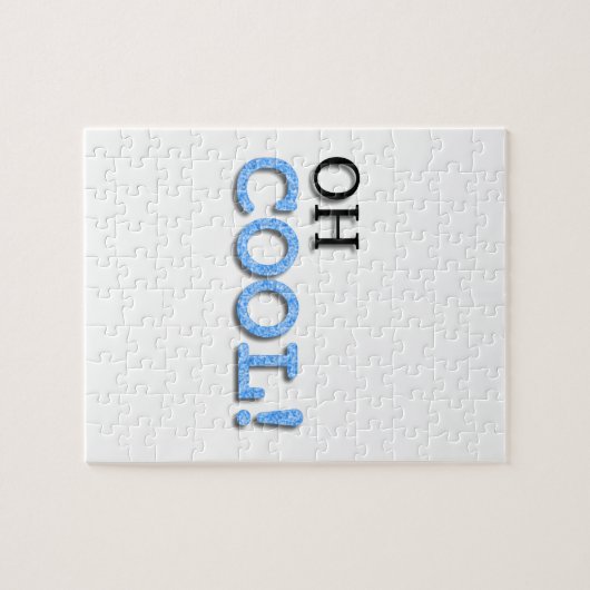 Cooler Text Puzzle (Horizontal)