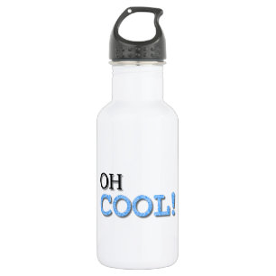 Cooler Text Trinkflasche
