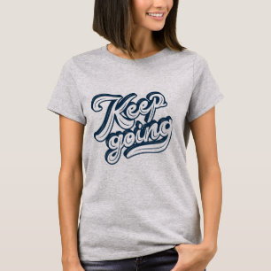 Cooler Texteffekt - Behalt T-Shirt