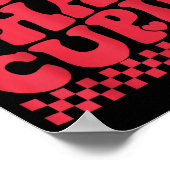 Cooler Than Cud Cute Valentine's Day Kids Boys Gir Poster (Ecke)