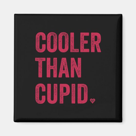 Cooler Than Cupid Kinder Valentinsoutfit Magnet (Vorne)