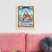 Cooler Tibetanthangka Padmasambhava Leinwanddruck (Insitu (Wohnzimmer))