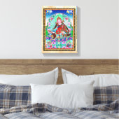 Cooler Tibetanthangka Padmasambhava Leinwanddruck (Insitu (Schlafzimmer))