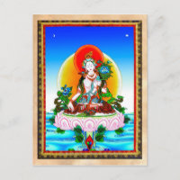 Cooler tibetischer Thangka Weißer Tara Tattoo