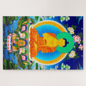 Cooler Tibetthangka Prabhutaratna Buddha Puzzle (Horizontal)
