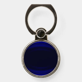 Cooler tiefblauer Kreis Handy Ring