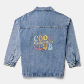 Cooler Tierärztefachmann Jeansjacke (Rückseite)