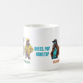 Cooler tiermodischer Geschenkaffee Kaffeetasse (Mittel)