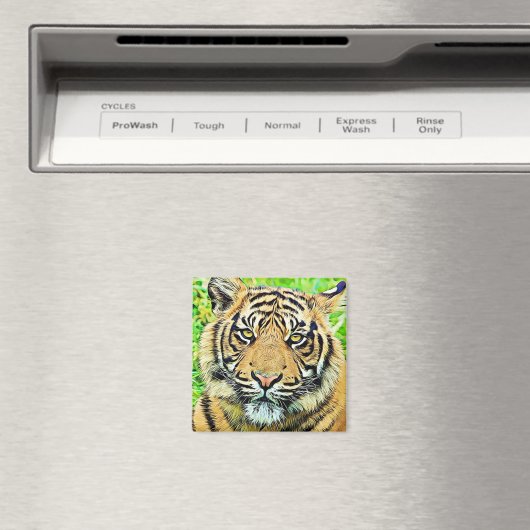 Cooler Tiger-Kühlschrank oder Locker-Magnet Magnet (In Situ (Geschirrspüler))
