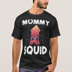 Cooler Tintenfisch für die Mama Octopus Biology Se T-Shirt
