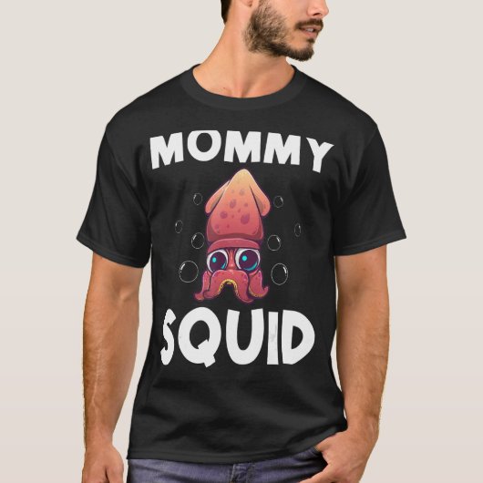 Cooler Tintenfisch für die Mama Octopus Biology Se T-Shirt (Vorderseite)