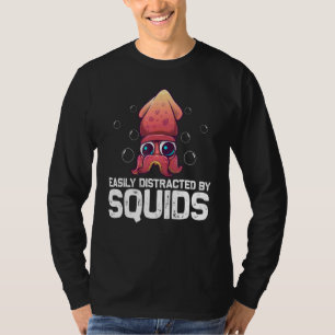 Cooler Tintenfisch Für Männer Frauen Oktopus Biolo T-Shirt