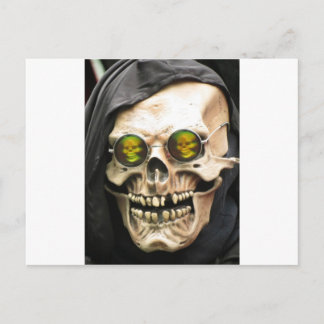 Cooler Tod Postkarte