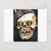 Cooler Tod Postkarte (Vorderseite)