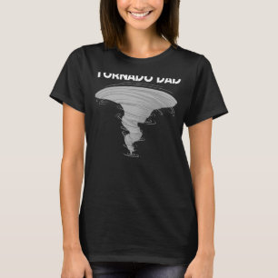 Cooler Tornado für Vater Männer Sturm Tornado T-Shirt