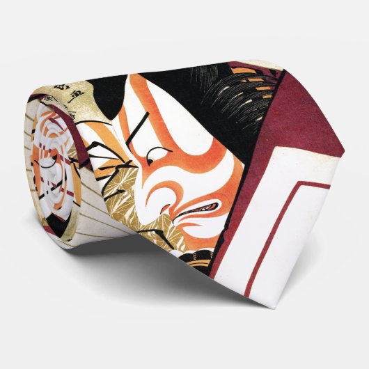 Cooler traditioneller japanischer Samurai Tadamasa Krawatte (Gerollt)