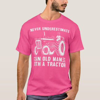 Cooler Traktor für Opa Männer Traktorfahrer Landwi T-Shirt