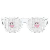 Cooler trendy Cartoon Owl Partybrille (Vorderseite)