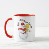 Cooler Trombone-Player Tasse (Links)