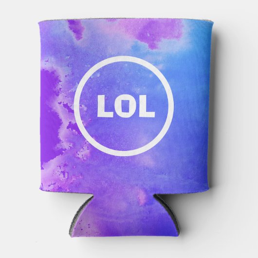 Cooler Tropfen kann den eigenen TEXT abkühlen Dosenkühler (Vorderseite)